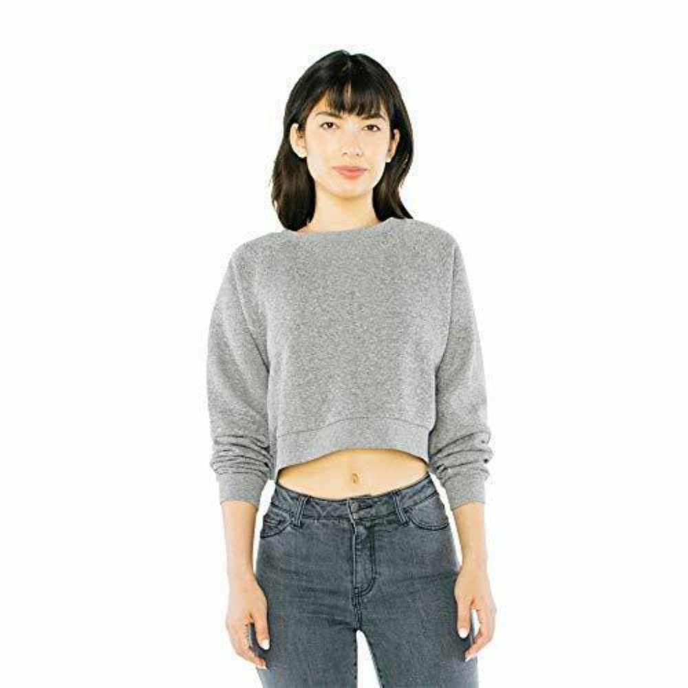 WHOLESALE LOT OF 6 American Apparel Fleece Crop - Picture 1 of 6